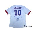Photo2: Olympique Lyonnais 2012-2013 Home Shirt #10 Lacazette w/tags (2)