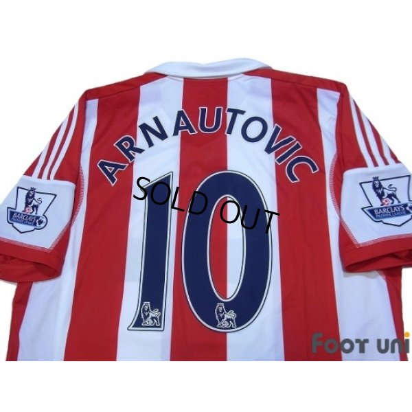 Photo4: Stoke City 2013-2014 Home Shirt #10 Arnautovic BARCLAYS PREMIER LEAGUE Patch/Badge
