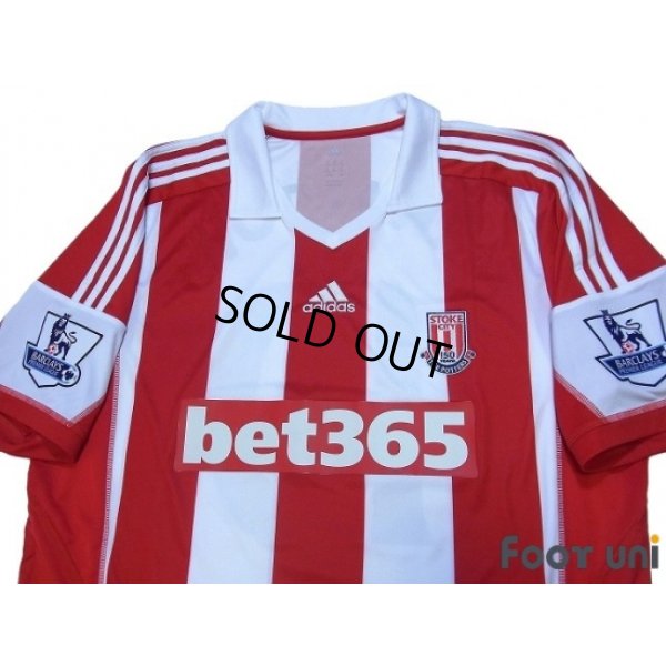 Photo3: Stoke City 2013-2014 Home Shirt #10 Arnautovic BARCLAYS PREMIER LEAGUE Patch/Badge