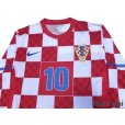Photo3: Croatia 2010 Home Authentic Long Sleeve Shirt #10 Modric w/tags
