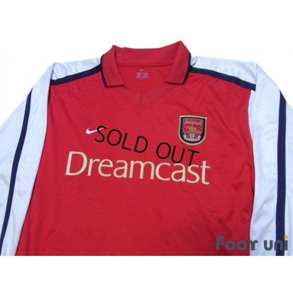 Photo3: Arsenal 2000-2002 Home Long Sleeve Shirt