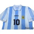Photo3: Argentina 1994 Home Shirt #10 Maradona (3)