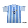 Photo1: Argentina 1994 Home Shirt #10 Maradona (1)