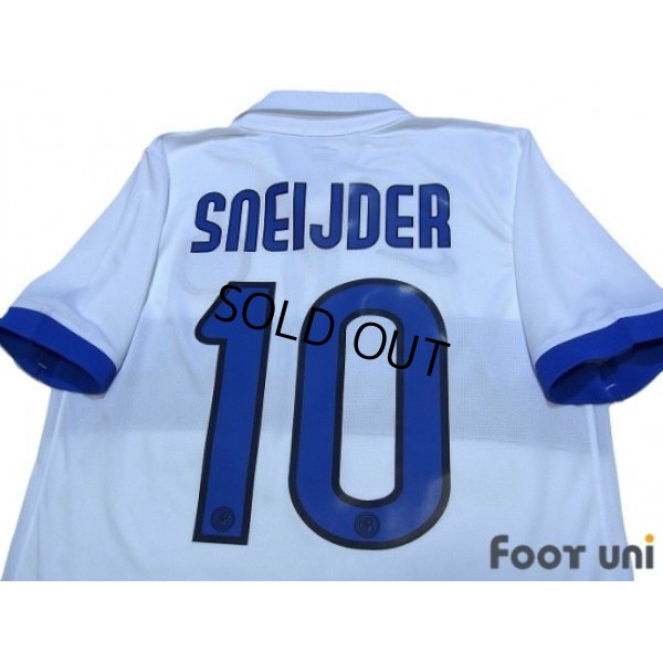 Photo4: Inter Milan 2009-2010 Away Shirt #10 Sneijder Scudetto Patch/Badge