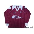 Photo1: FC Metz 1991-1992 Home Long Sleeve Shirt (1)