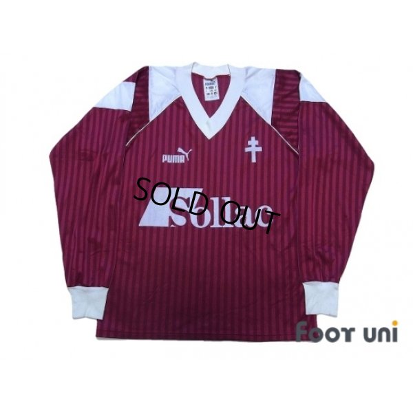 Photo1: FC Metz 1991-1992 Home Long Sleeve Shirt