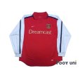 Photo1: Arsenal 2000-2002 Home Long Sleeve Shirt (1)