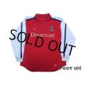 Arsenal 2000-2002 Home Long Sleeve Shirt