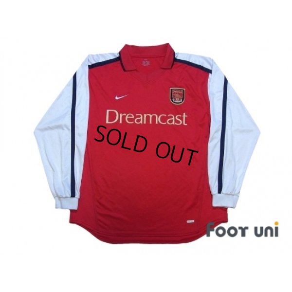 Photo1: Arsenal 2000-2002 Home Long Sleeve Shirt