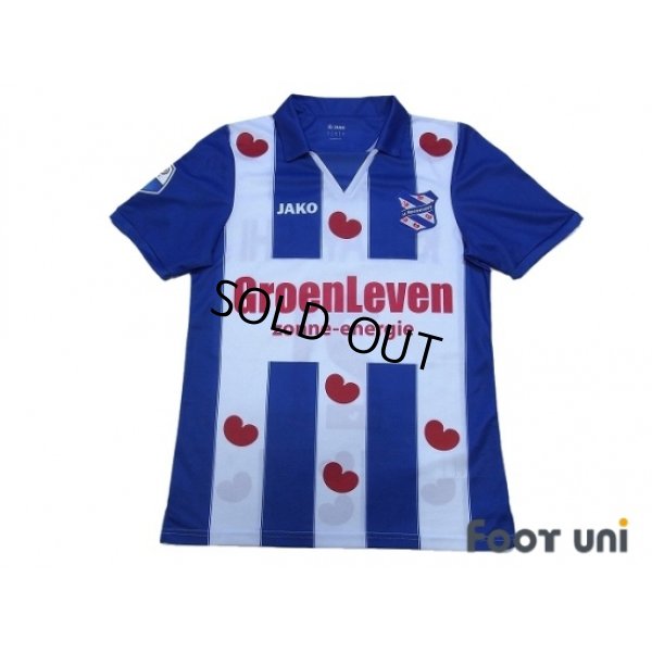 Photo1: SC Heerenveen 2016-2017 Home Shirt #21 Kobayashi Eredivisie League Patch/Badge