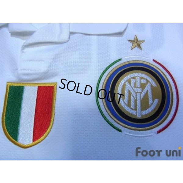 Photo6: Inter Milan 2009-2010 Away Shirt #10 Sneijder Scudetto Patch/Badge