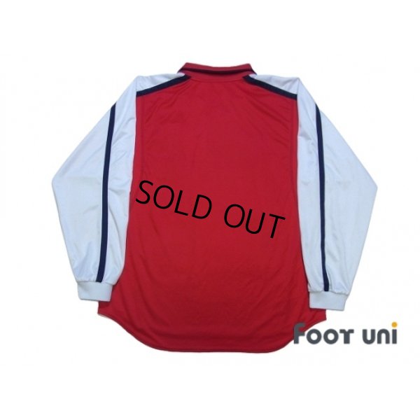 Photo2: Arsenal 2000-2002 Home Long Sleeve Shirt