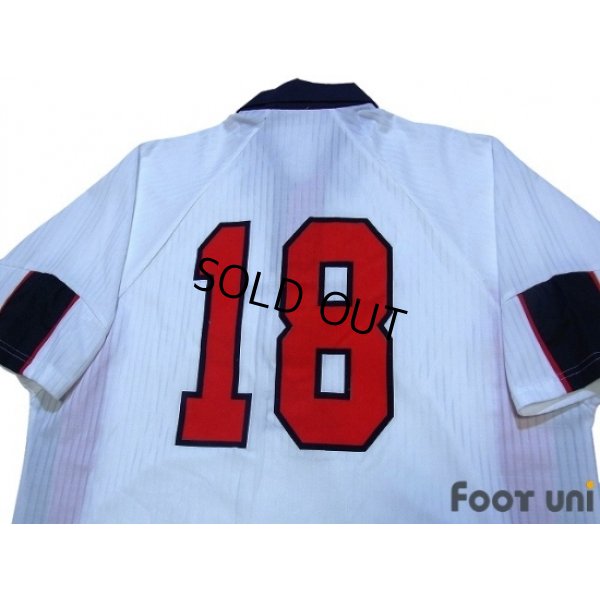 Photo4: England 1998 Home Player Shirt #18