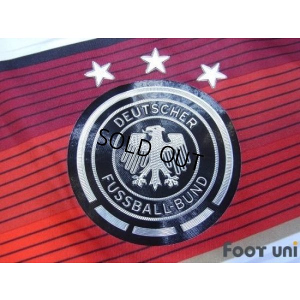 Photo5: Germany 2014 Home Shirt and Shorts Set w/tags