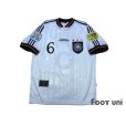 Photo1: Germany Euro 1996 Home Shirt #6 Matthias Sammer UEFA Euro 1996 Patch/Badge UEFA Fair Play Patch/Badge (1)