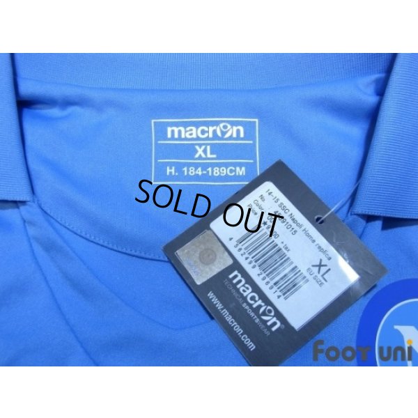 Photo4: Napoli 2014-2015 Home Shirt w/tags