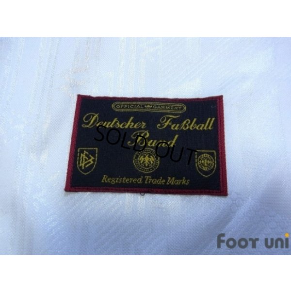 Photo7: Germany Euro 1996 Home Shirt #6 Matthias Sammer UEFA Euro 1996 Patch/Badge UEFA Fair Play Patch/Badge