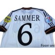 Photo4: Germany Euro 1996 Home Shirt #6 Matthias Sammer UEFA Euro 1996 Patch/Badge UEFA Fair Play Patch/Badge