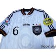 Photo3: Germany Euro 1996 Home Shirt #6 Matthias Sammer UEFA Euro 1996 Patch/Badge UEFA Fair Play Patch/Badge
