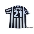 Photo2: Juventus 1999-2000 Home Shirt #21 Zidane Lega Calcio Patch/Badge (2)