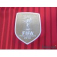 Photo6: Spain 2014 Home Long Sleeve Shirt #21 Silva FIFA World Champions 2010 Patch/Badge