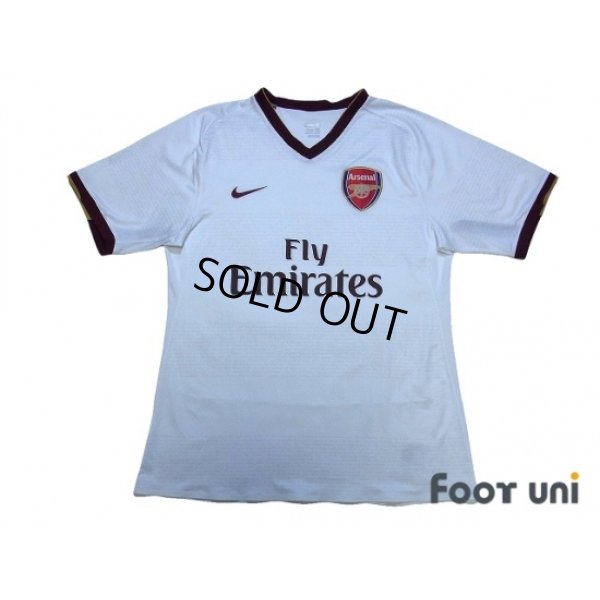 Photo1: Arsenal 2007-2008 Away Authentic Shirt