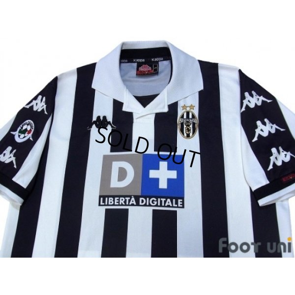 Photo3: Juventus 1999-2000 Home Shirt #21 Zidane Lega Calcio Patch/Badge