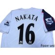 Photo4: Bolton Wanderers 2005-2007 Home Shirt #16 Nakata BARCLAYS PREMIERSHIP Patch/Badge (4)