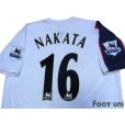 Photo4: Bolton Wanderers 2005-2007 Home Shirt #16 Nakata BARCLAYS PREMIERSHIP Patch/Badge