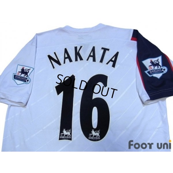 Photo4: Bolton Wanderers 2005-2007 Home Shirt #16 Nakata BARCLAYS PREMIERSHIP Patch/Badge