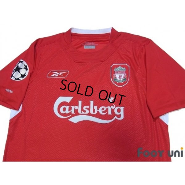 Photo3: Liverpool 2004-2006 Home Shirt #8 Gerrard Champions League Patch/Badge w/tags