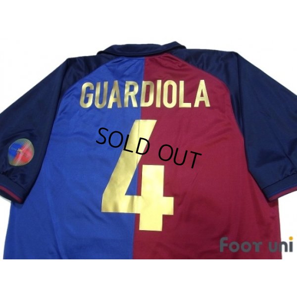 Photo4: FC Barcelona Centenario Shirt #4 Guardiola Centenario Patch/Badge