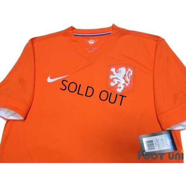 Photo3: Netherlands 2014 Home Shirt w/tags