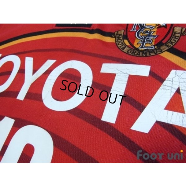 Photo7: Nagoya Grampus 2001 Home Shirt #10 Stojkovic