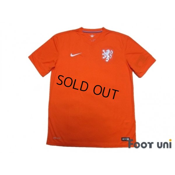 Photo1: Netherlands 2014 Home Shirt w/tags