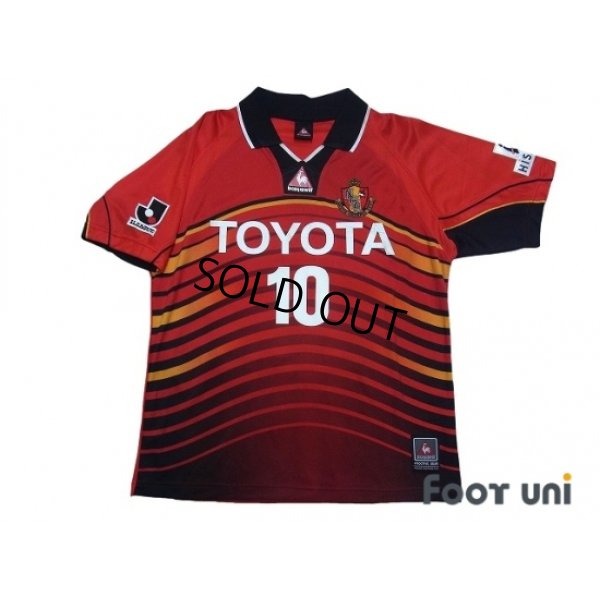 Photo1: Nagoya Grampus 2001 Home Shirt #10 Stojkovic