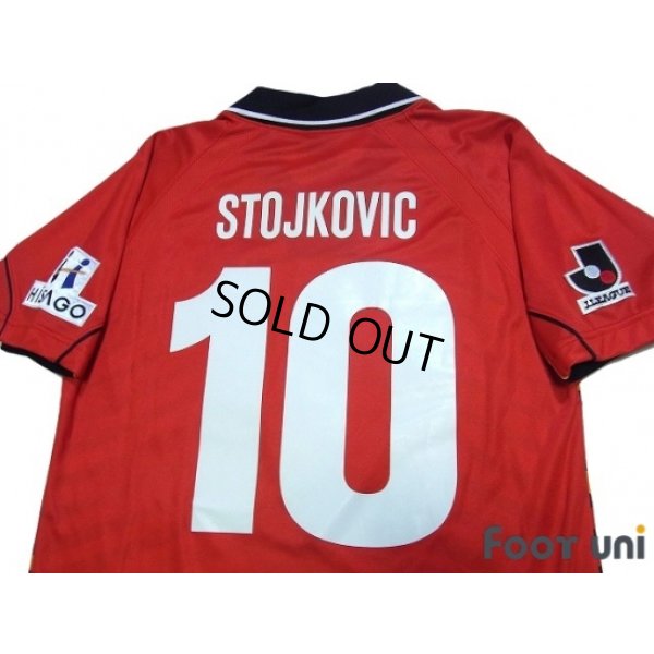 Photo4: Nagoya Grampus 2001 Home Shirt #10 Stojkovic