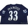 Photo4: West Bromwich Albion 2005-2006 Away Shirt #33 Inamoto BARCLAYS PREMIERSHIP Patch/Badge (4)