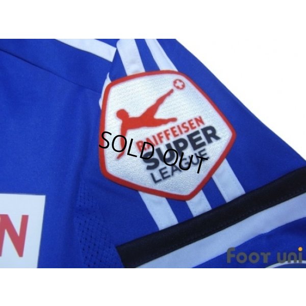 Photo7: Basel 2014-2015 Home Shirt #14 Kakitani RAIFFEISEN SUPER League Patch/Badge w/tags