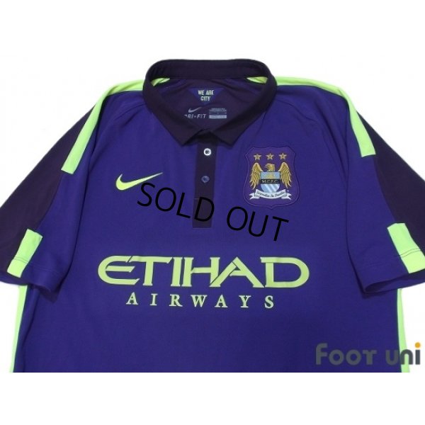 Photo3: Manchester City 2014-2015 3rd Shirt #16 Kun Aguero