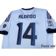 Photo4: Real Madrid 2012-2013 Home Shirt #14 Xabier Alonso 110 ANOS 1902-2012 Patch/Badge LFP Patch/Badge