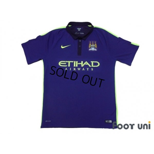 Photo1: Manchester City 2014-2015 3rd Shirt #16 Kun Aguero