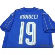 Photo4: Italy Euro 2016 Home Shirt #19 Bonucci