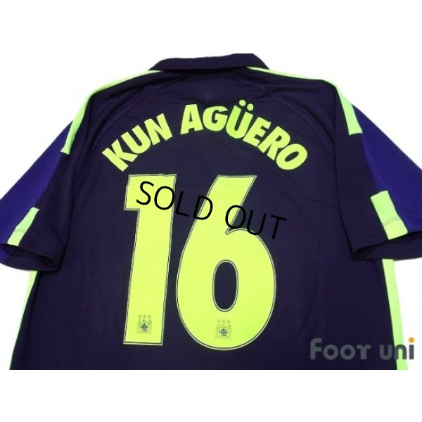 Photo4: Manchester City 2014-2015 3rd Shirt #16 Kun Aguero