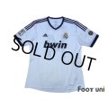 Real Madrid 2012-2013 Home Shirt #14 Xabier Alonso 110 ANOS 1902-2012 Patch/Badge LFP Patch/Badge
