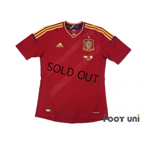 Photo1: Spain Euro 2012 Home Shirt w/tags