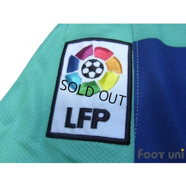 Photo6: FC Barcelona 2010-2011 Away Long Sleeve Shirt LFP Patch/Badge