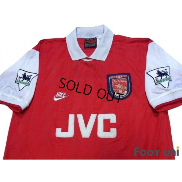 Photo3: Arsenal 1994-1996 Home Shirt #10 Bergkamp The F.A. Premier League Patch/Badge