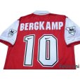 Photo4: Arsenal 1994-1996 Home Shirt #10 Bergkamp The F.A. Premier League Patch/Badge