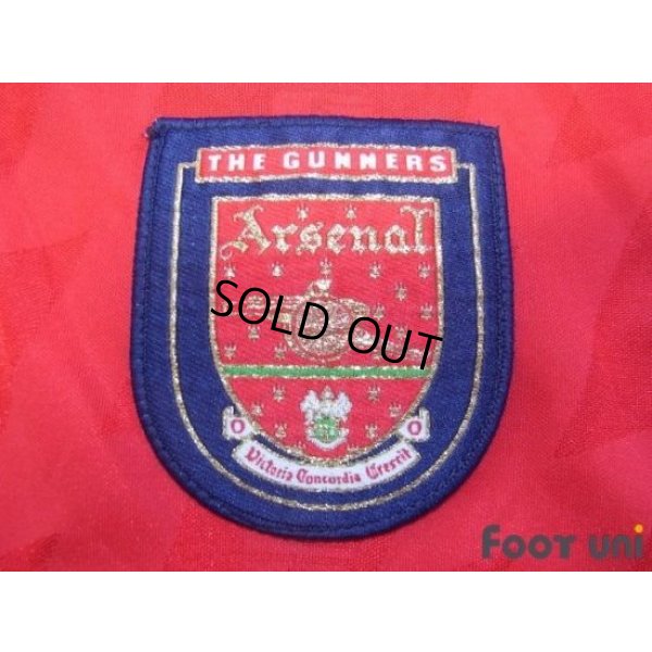 Photo6: Arsenal 1994-1996 Home Shirt #10 Bergkamp The F.A. Premier League Patch/Badge